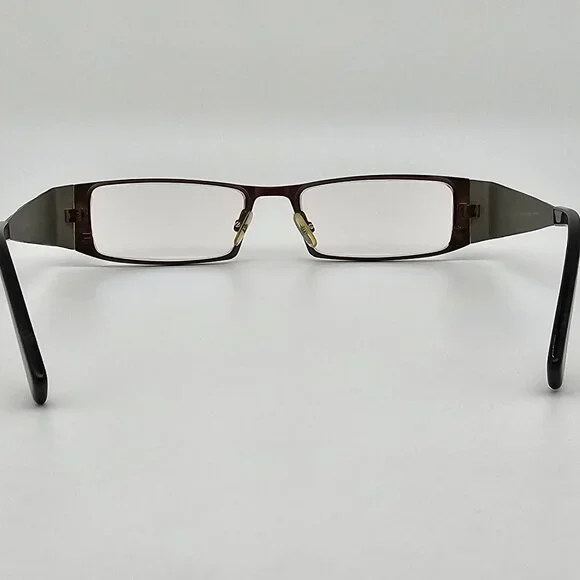 Vanni Mod. VK8796 C176 Bronze Grey Rectangular Eyeglasses Frame Italy 49-15-135 - Picture 4 of 12
